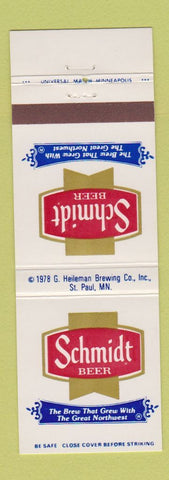 Matchbook Cover - Schmidt Beer St Paul MN