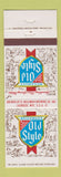 Matchbook Cover - Old Style Beer Heileman's La Crosse WI