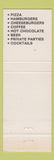 Matchbook Cover - Big Lake Golf Club Cloquet MN