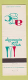 Matchbook Cover - Algonquin Golf Club St Louis MO