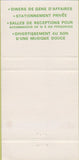 Matchbook Cover - Agostino Restaurant Salon Bar Hull QC 30 Strike