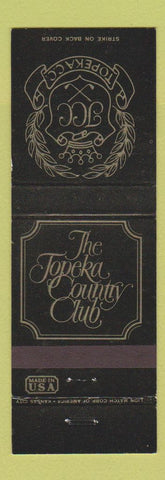 Matchbook Cover - Topeka Country Club KS