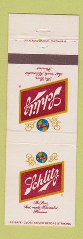 Matchbook Cover - Schlitz Beer Milwaukee WI
