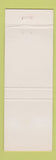 Matchbook Cover - Coors Beer Golden Colorado