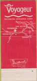 Matchbook Cover - Voyageur Steak House Reedsburg WI 30 Strike