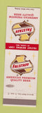 Matchbook Cover - Falstaff Beer St Louis MO