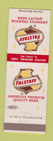 Matchbook Cover - Falstaff Beer St Louis MO