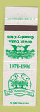 Matchbook Cover - Great Oaks Country Club 1996