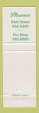 Matchbook Cover - Great Oaks Country Club 1996