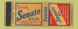 Matchbook Cover - Senate Beer Washington DC Heurich WEAR