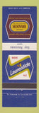 Matchbook Cover - Molson Bradnor Beer Laurentide Ale