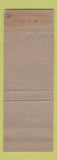 Matchbook Cover - Scarsdale Golf Club Hartsdale NY WEAR