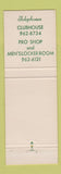 Matchbook Cover - Battle Creek Country Club MI