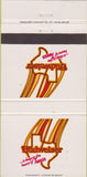 Matchbook Cover - Budwesier Beer Texas 30 Strike