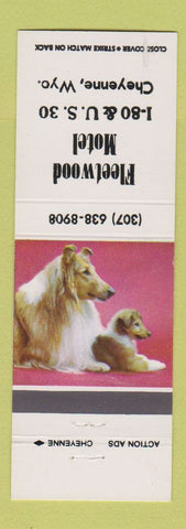 Matchbook Cover - Fleetwood Motel Cheyenne WY