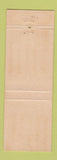 Matchbook Cover - Budweiser Beer PURPLE Full Length
