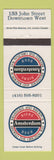 Matchbook Cover - Amsterdam Brasserie Brewpub Toronto? ON