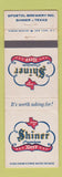 Matchbook Cover - Shiner Beer Spoetzl Brewery