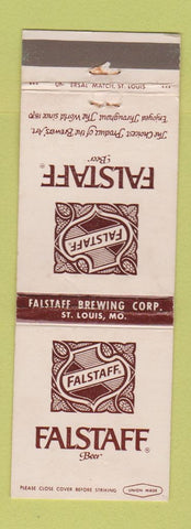 Matchbook Cover - Falstaff Beer St Louis MO WEAR