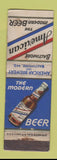 Matchbook Cover - American Brewery Beer Baltimore MD WORN