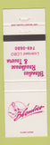Matchbook Cover - Blondies Roadhouse Tavern Canada girlie