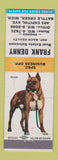 Matchbook Cover - Frank Denny Real Estate Battle Creek MI Boxer Dog