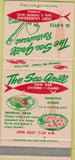 Matchbook Cover - Sea Grill Restaurant Fort Lauderdale FL WEAR 30 Strike