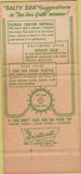Matchbook Cover - Sea Grill Restaurant Fort Lauderdale FL WEAR 30 Strike