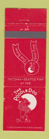 Matchbook Cover - The Poodle Dog Seattle WA restaurant