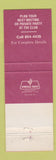 Matchbook Cover - Du Pont Country Club Wilmington DE WEAR