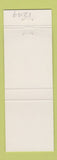 Matchbook Cover - Fantasy's Hot Spot Pittsburgh PA girlie Moon Township PA