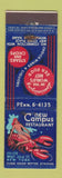 Matchbook Cover - New Capus Restaurant feature New York City girlie WEAR