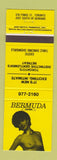 Matchbook Cover - Bermuda Tavern girlie Strip Club Toronto ON