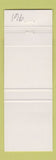 Matchbook Cover - Bermuda Tavern girlie Strip Club Toronto ON