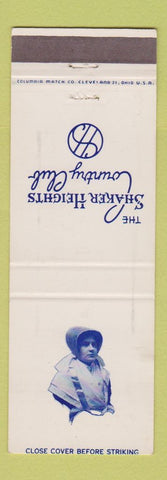 Matchbook Cover - Shaker Heights Country Club OH WEAR