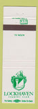 Matchbook Cover - Lockhaven Country Club Alton IL