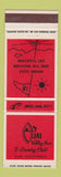 Matchbook Cover - Ojai Valley Inn Country Club Golf Ojai CA