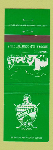 Matchbook Cover - Brookfield Country Club