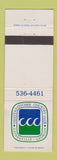 Matchbook Cover - Chattahoochee Country Club Gainesville GA