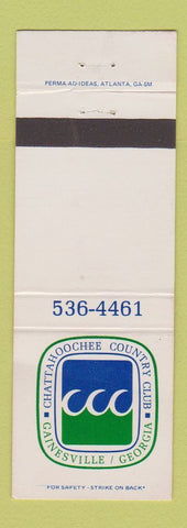 Matchbook Cover - Chattahoochee Country Club Gainesville GA