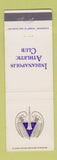Matchbook Cover - Indianapolis IN Athletic Club