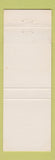 Matchbook Cover - Turn In Drive In Restaurant Bath PA