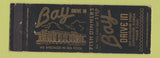 Matchbook Cover - Bay Drive In Clearwater FL WEAR