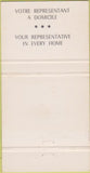 Matchbook Cover - Telephone Selector book 30 Strike