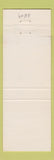 Matchbook Cover - Lucky Strike Drive In Seneca SC Hot Dogs