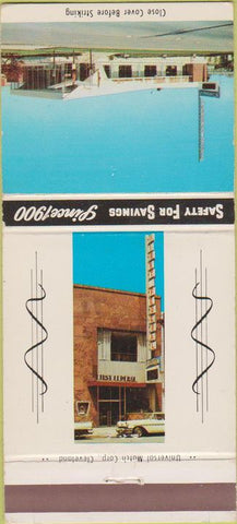 Matchbook Cover - First Federal Savings Youngstown OH 30 Strike