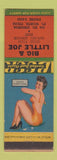 Matchbook Cover - Big & Little Joe Restaurant Fort Worth TX pinup