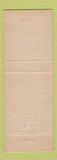 Matchbook Cover - Mobil oil gas Nevada Independent