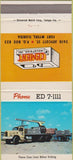 Matchbook Cover - Cement Industries Fort Myers FL 30 Strike