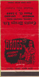 Matchbook Cover - Coutts Drugs Windsor ON 30 Strike